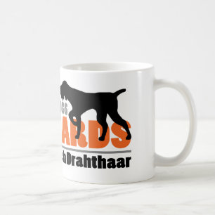 Wirkliche Hunde haben Bärte - Deutsch Drahthaar Kaffeetasse