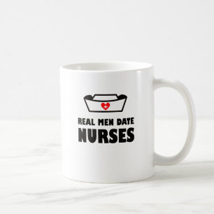 Wirkliche Mann-Datums-Krankenschwestern Tasse