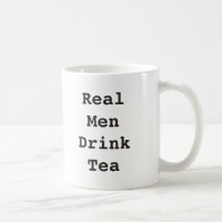 Wirkliche Mann-Getränk-Tee-Tassen-lustige Tasse