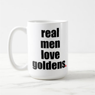 Wirkliche Mann-Liebe Goldens Tasse