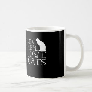 Wirkliche Mann-Liebe-Katzen-Tasse Tasse