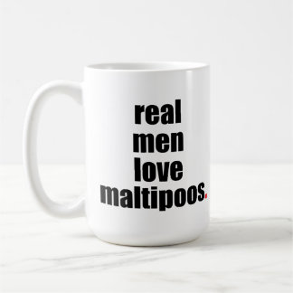 Wirkliche Mann-Liebe Maltipoos Tasse