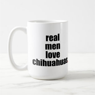 Wirkliche Mann-Liebechihuahuas-Tasse Tasse
