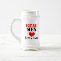 "Wirkliche Mann-Liebekitty-Katzen-" Bier Stein