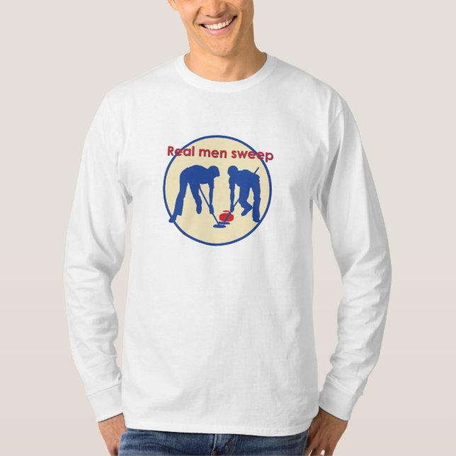 Wirkliche Mann-Schleife! Winden T-Shirt (Vorderseite)