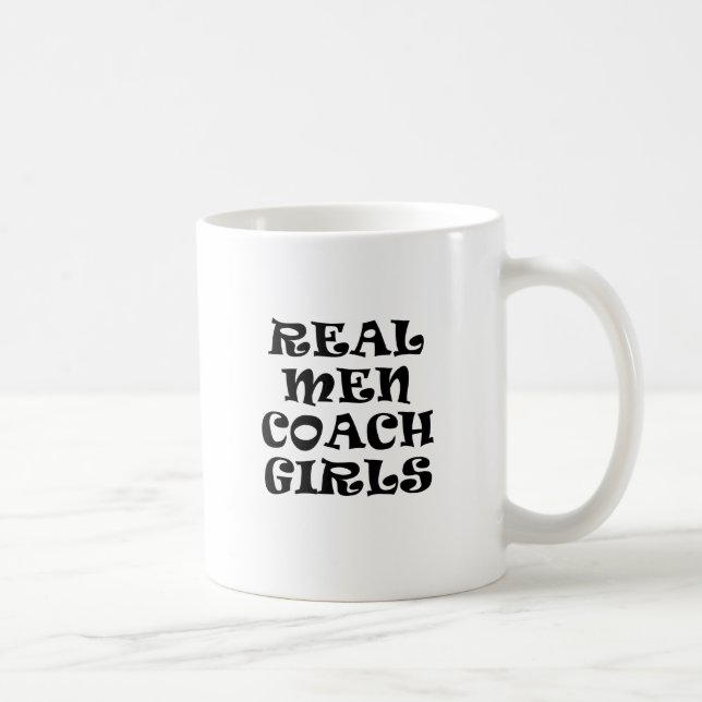 Wirkliche Mann-Trainer-Mädchen Tasse (Rechts)