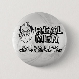 Wirkliche Männer Button