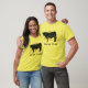Wirkliche Männer essen Fleisch! Lustiges T-Shirt (Unisex)