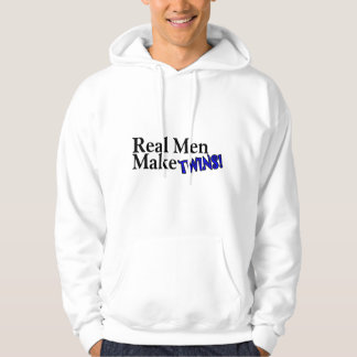 Wirkliche Männer machen Zwillinge (b) Hoodie