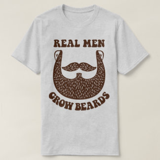 Wirkliche Männer wachsen T-Shirt