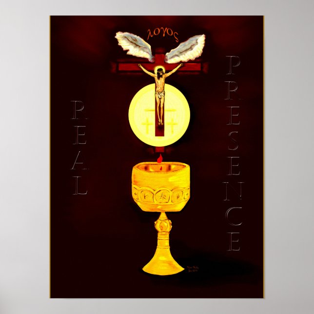 wirkliche Präsenz Poster (Vorne)