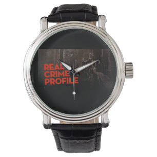 Wirkliche Verbrechen-Profil-Uhr Armbanduhr