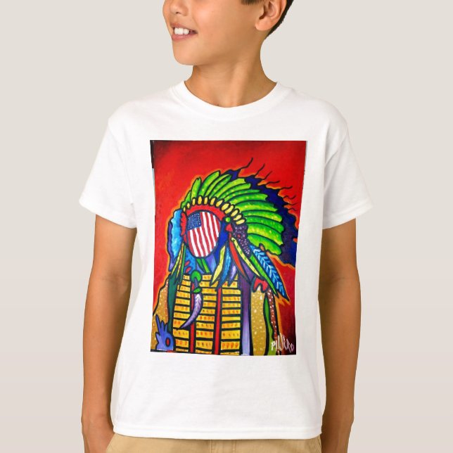 Wirklicher Amerikaner T-Shirt (Vorderseite)