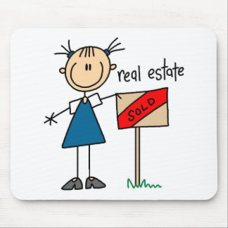 Wirklicher Anwesen-Agent Mousepad