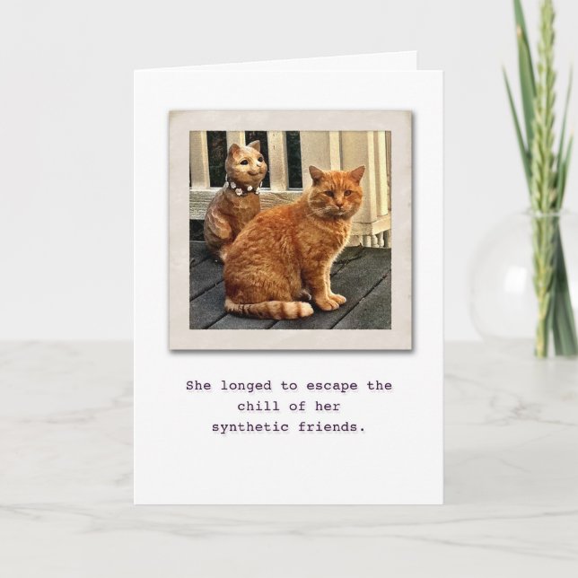 Wirklicher Freund Karte (Vorderseite)