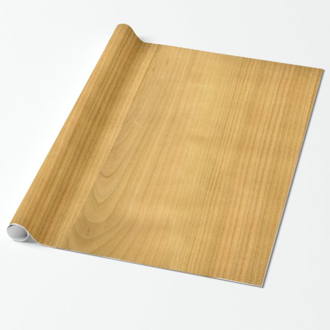 Wirklicher gescannter Amerikaner Cherrywood Geschenkpapier (Ungerollt)