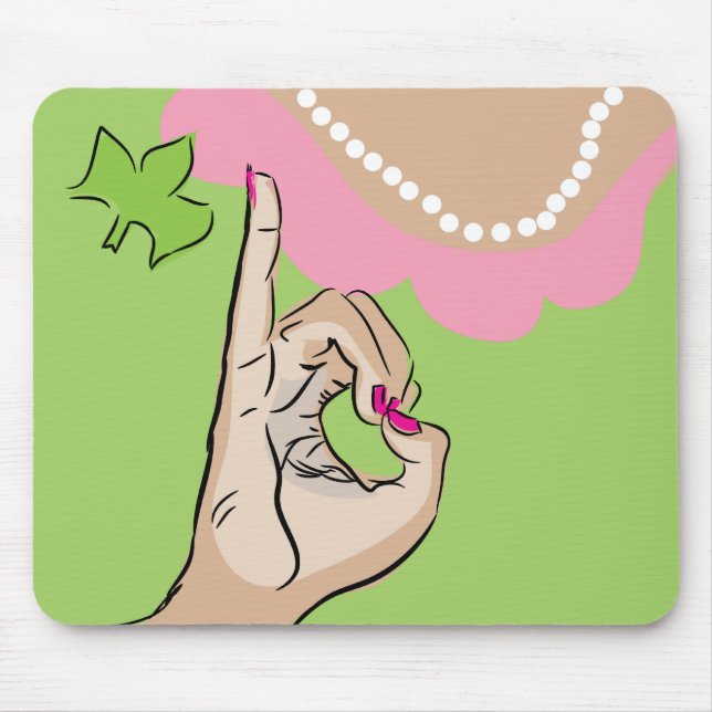 Wirklicher hübscher mousepad (Vorne)