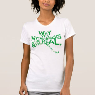 Wirklicher Kleeblatt-T - Shirt