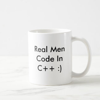 Wirklicher Mann-Code Inc. ++ :) Kaffeetasse