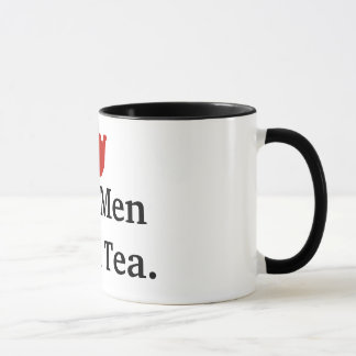 Wirklicher Mann-Getränk-Tee - TASSE