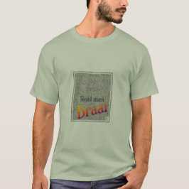 Wirklicher Männer Braai T - Shirt