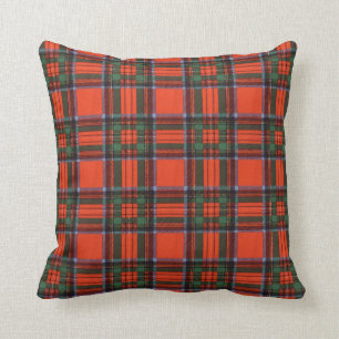 Wirklicher schottischer Tartan - königlicher Kissen