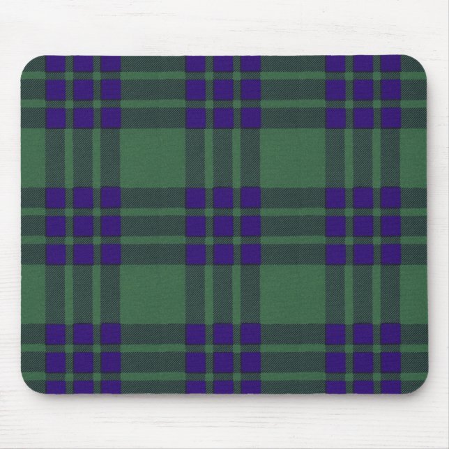 Wirklicher schottischer Tartan - Montgomerie Mousepad (Vorne)