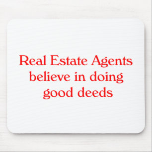 Wirkliches Anwesen Mousepad
