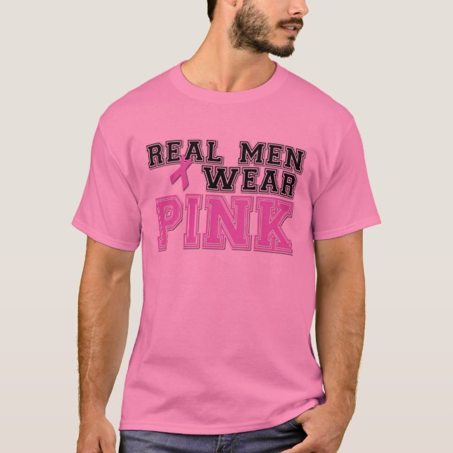 Wirkliches Herrenbekleidung ROSA! T-Shirt (Vorderseite)