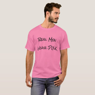 Wirkliches Herrenbekleidungrosat-shirt T-Shirt
