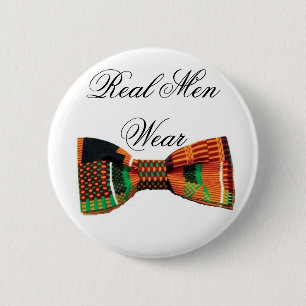 Wirkliches Mann-Abnutzung Bowties Button