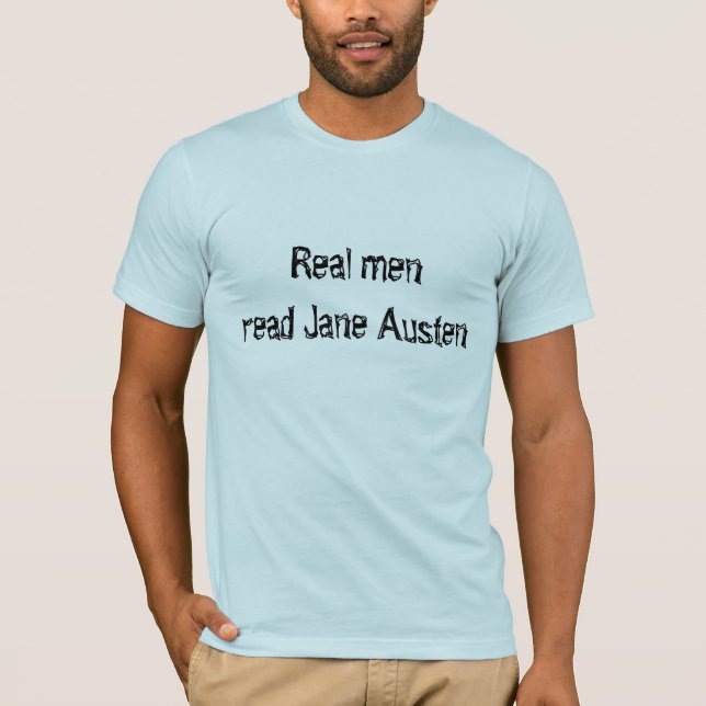 Wirkliches menread Jane Austen T-Shirt (Vorderseite)