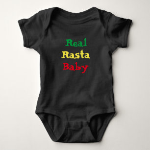 Wirkliches Rasta Baby Strampler