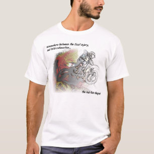 Wirkliches Spaß-Schmutz-Fahrradmotocross-Shirt T-Shirt