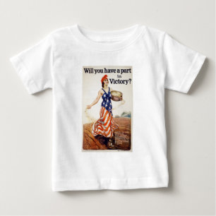Wirst du Anteil am Sieg haben? Baby T-shirt