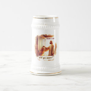 Wirst du antworten? bierglas