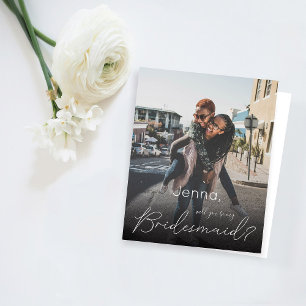 Wirst du dein Foto zu meiner Bridesmaid machen?