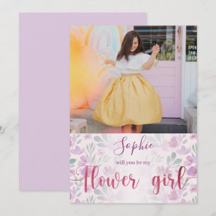 Wirst du mein Blumenmädchen sein, Florale Wasserfa