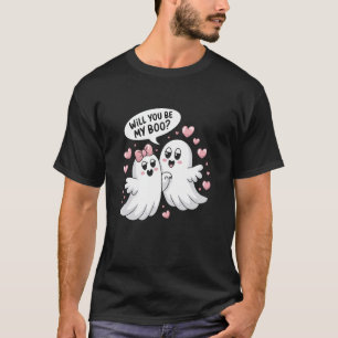 Wirst du mein Boo-Geist Halloween-Gespenst sein T-Shirt