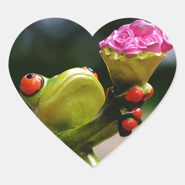 Wirst du mein... Herz-Aufkleber (Vorderseite)