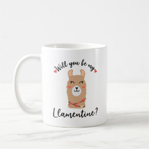 Wirst du mein Llamazeit sein? Kaffeetasse