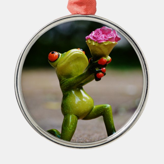 Wirst du mein... silbernes ornament (Vorne)