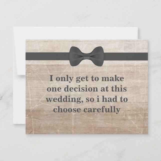 Wirst du mein Trauzeuge sein? Einladung (Vorderseite)