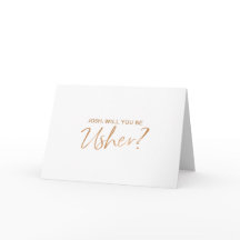 Wirst du mein User sein? | Kupfer handbuchstabiert