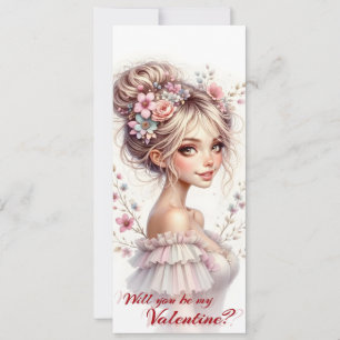 Wirst du mein Valentinstag sein – Romantischer Kun