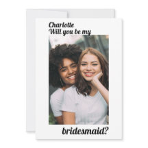 Wirst du meine Brautjungfer-Foto-Personalisierung