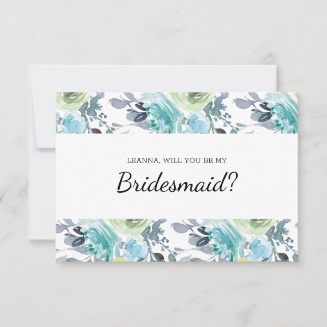 Wirst du meine Bridesmaid sein? (Vorderseite)