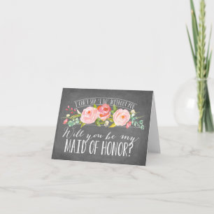 Wirst du meine Trauzeugin sein?   Bridesmaid Einladung
