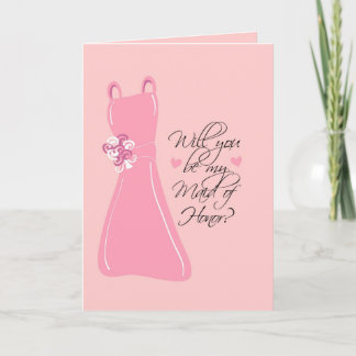 "Wirst du meine Trauzeugin sein?" Einladung