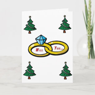 Wirst du mich zu Weihnachten heiraten